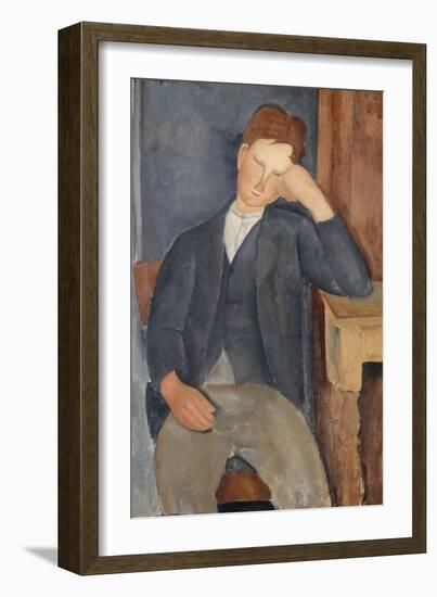 Le jeune apprenti-Amedeo Modigliani-Framed Giclee Print