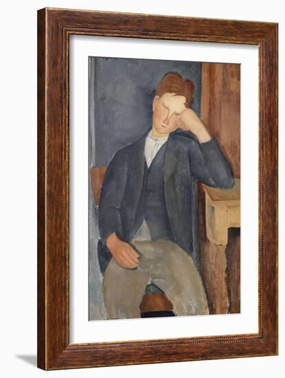 Le jeune apprenti-Amedeo Modigliani-Framed Giclee Print