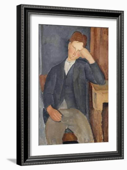 Le jeune apprenti-Amedeo Modigliani-Framed Giclee Print