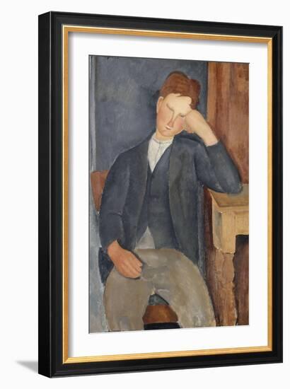 Le jeune apprenti-Amedeo Modigliani-Framed Giclee Print