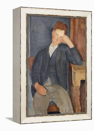 Le jeune apprenti-Amedeo Modigliani-Framed Premier Image Canvas