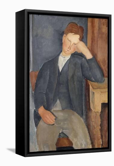 Le jeune apprenti-Amedeo Modigliani-Framed Premier Image Canvas