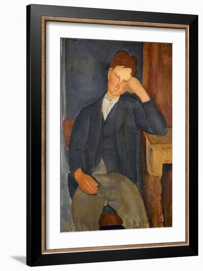 Le jeune apprenti-Amedeo Modigliani-Framed Giclee Print