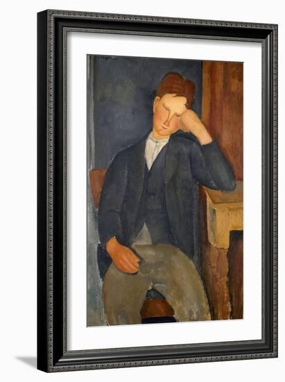 Le jeune apprenti-Amedeo Modigliani-Framed Giclee Print