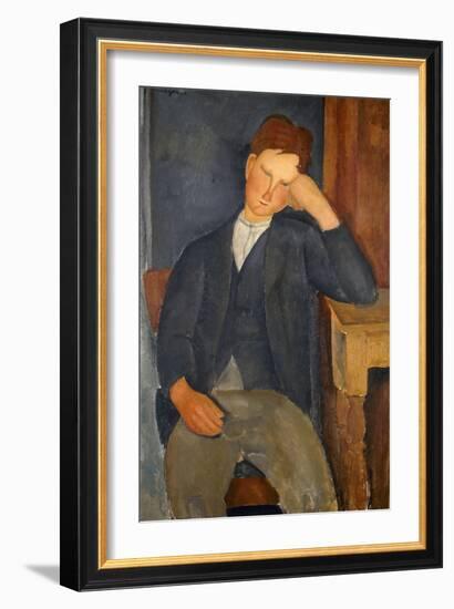 Le jeune apprenti-Amedeo Modigliani-Framed Giclee Print