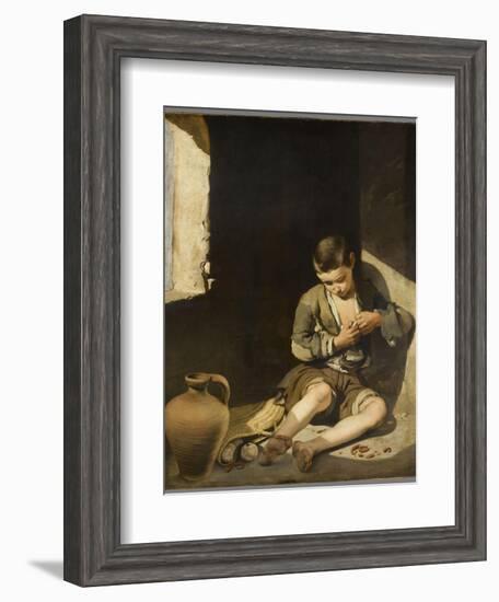 Le Jeune mendiant-Bartolome Esteban Murillo-Framed Giclee Print