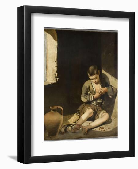 Le Jeune mendiant-Bartolome Esteban Murillo-Framed Giclee Print