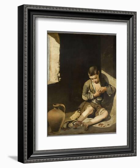 Le Jeune mendiant-Bartolome Esteban Murillo-Framed Giclee Print