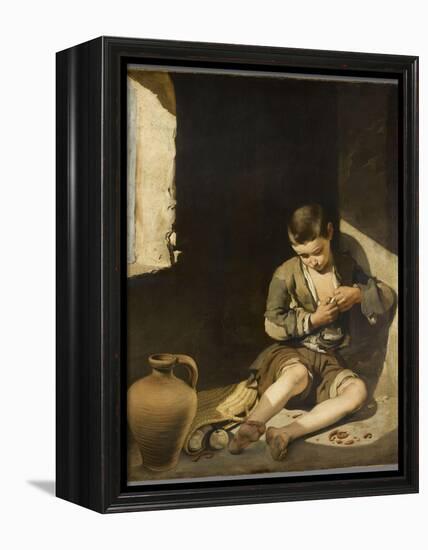 Le Jeune mendiant-Bartolome Esteban Murillo-Framed Premier Image Canvas