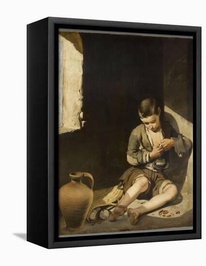 Le Jeune mendiant-Bartolome Esteban Murillo-Framed Premier Image Canvas