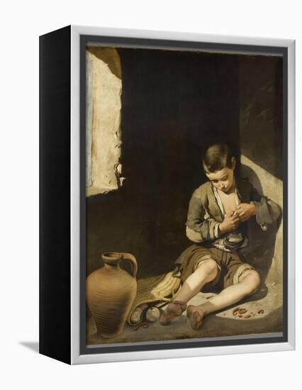 Le Jeune mendiant-Bartolome Esteban Murillo-Framed Premier Image Canvas