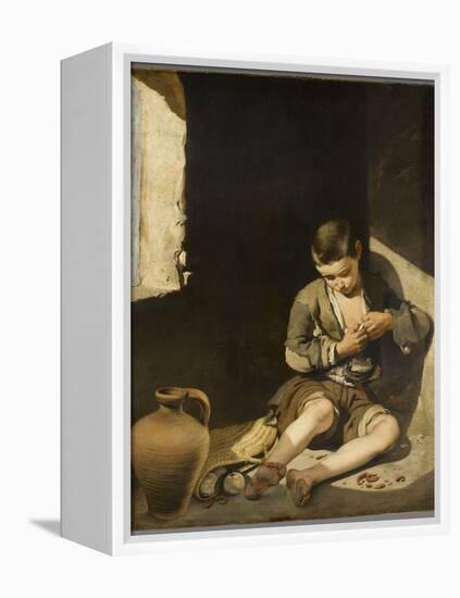 Le Jeune mendiant-Bartolome Esteban Murillo-Framed Premier Image Canvas