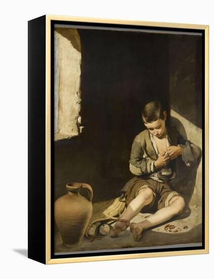 Le Jeune mendiant-Bartolome Esteban Murillo-Framed Premier Image Canvas