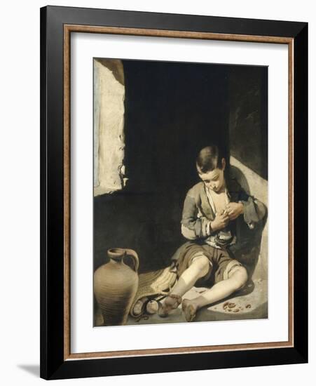 Le Jeune mendiant-Bartolome Esteban Murillo-Framed Giclee Print