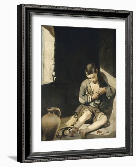 Le Jeune mendiant-Bartolome Esteban Murillo-Framed Giclee Print