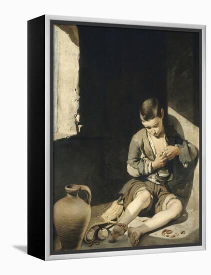 Le Jeune mendiant-Bartolome Esteban Murillo-Framed Premier Image Canvas