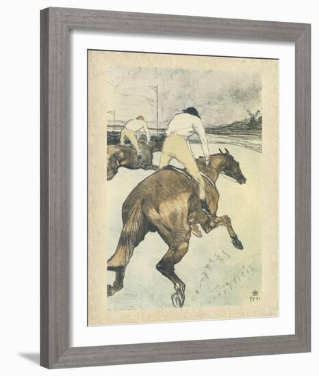 Le jockey-Henri de Toulouse-Lautrec-Framed Giclee Print