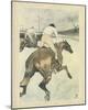 Le jockey-Henri de Toulouse-Lautrec-Mounted Giclee Print