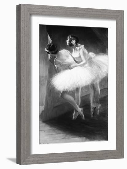 Le Jour de l'examen (danseuses)-François Vizzavona-Framed Giclee Print
