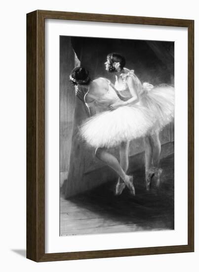 Le Jour de l'examen (danseuses)-François Vizzavona-Framed Giclee Print