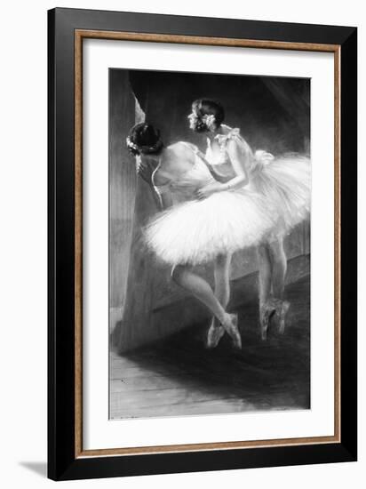 Le Jour de l'examen (danseuses)-François Vizzavona-Framed Giclee Print