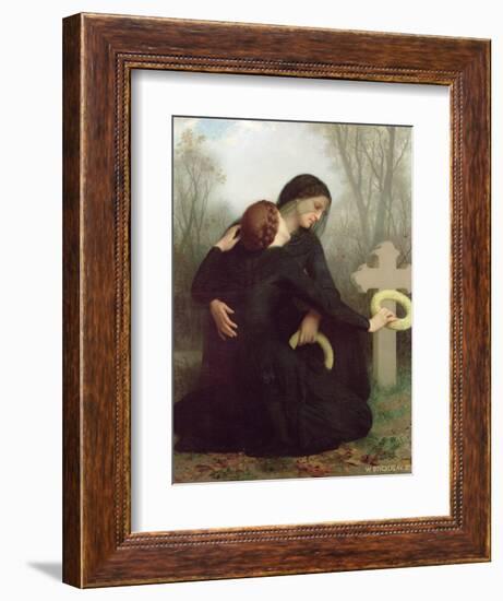 Le Jour des Morts 1859-William Adolphe Bouguereau-Framed Giclee Print