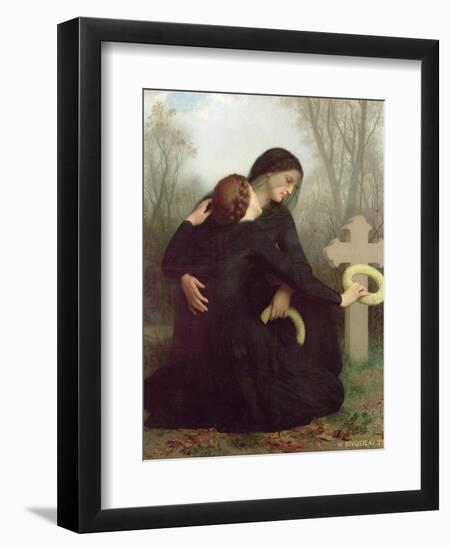 Le Jour des Morts 1859-William Adolphe Bouguereau-Framed Giclee Print