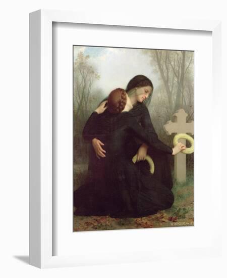 Le Jour des Morts 1859-William Adolphe Bouguereau-Framed Giclee Print