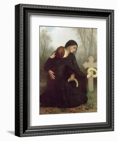 Le Jour des Morts 1859-William Adolphe Bouguereau-Framed Giclee Print