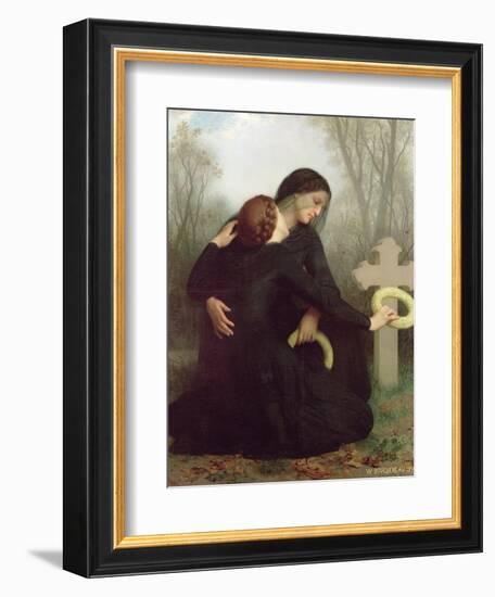 Le Jour des Morts 1859-William Adolphe Bouguereau-Framed Giclee Print