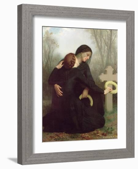 Le Jour des Morts 1859-William Adolphe Bouguereau-Framed Giclee Print