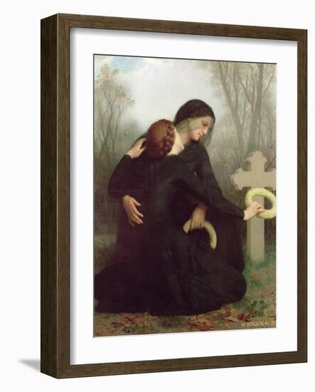 Le Jour des Morts 1859-William Adolphe Bouguereau-Framed Giclee Print