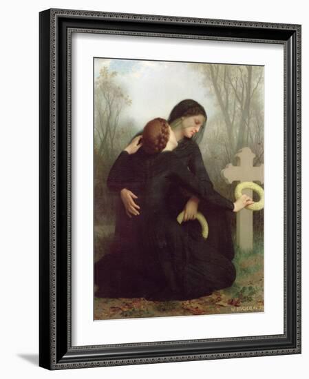 Le Jour des Morts 1859-William Adolphe Bouguereau-Framed Giclee Print