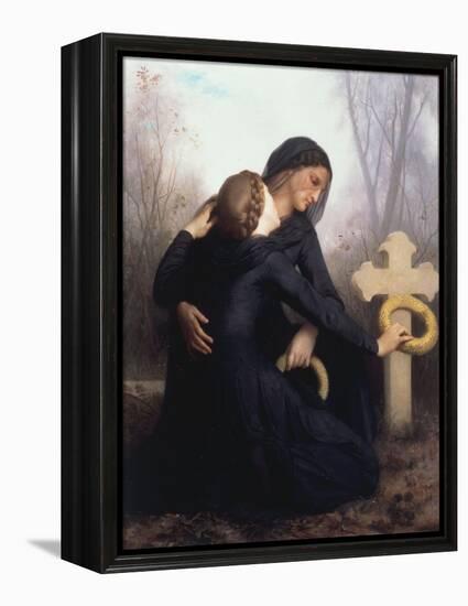 Le Jour Des Morts (All Soul's Day)-William Adolphe Bouguereau-Framed Premier Image Canvas