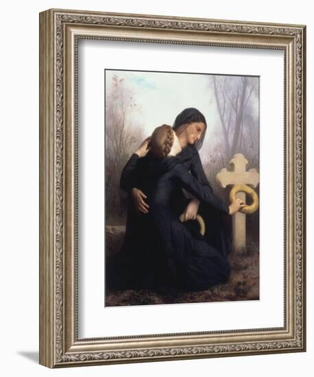 Le Jour Des Morts (All Soul's Day)-William Adolphe Bouguereau-Framed Giclee Print