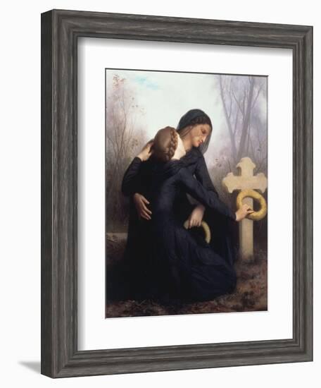 Le Jour Des Morts (All Soul's Day)-William Adolphe Bouguereau-Framed Giclee Print