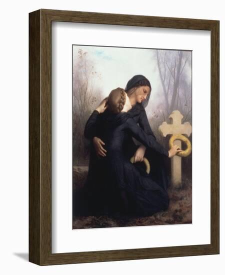 Le Jour Des Morts (All Soul's Day)-William Adolphe Bouguereau-Framed Giclee Print