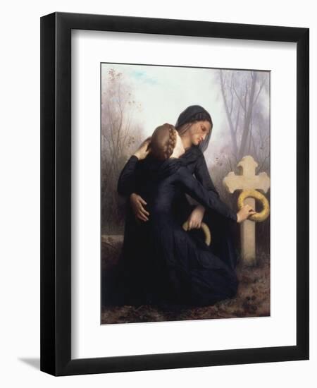 Le Jour Des Morts (All Soul's Day)-William Adolphe Bouguereau-Framed Giclee Print