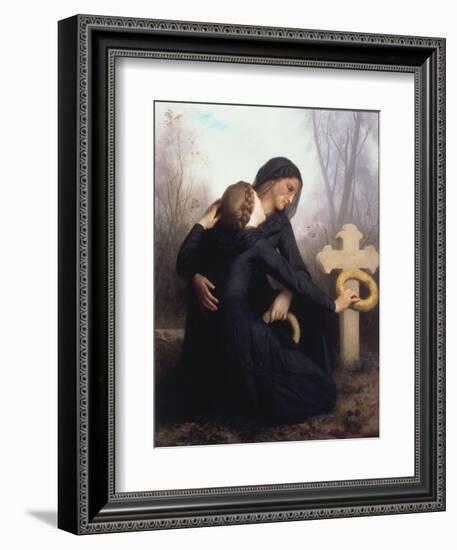 Le Jour Des Morts (All Soul's Day)-William Adolphe Bouguereau-Framed Giclee Print