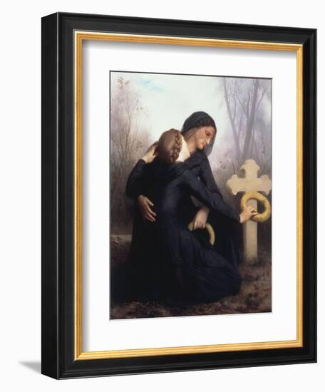 Le Jour Des Morts (All Soul's Day)-William Adolphe Bouguereau-Framed Giclee Print