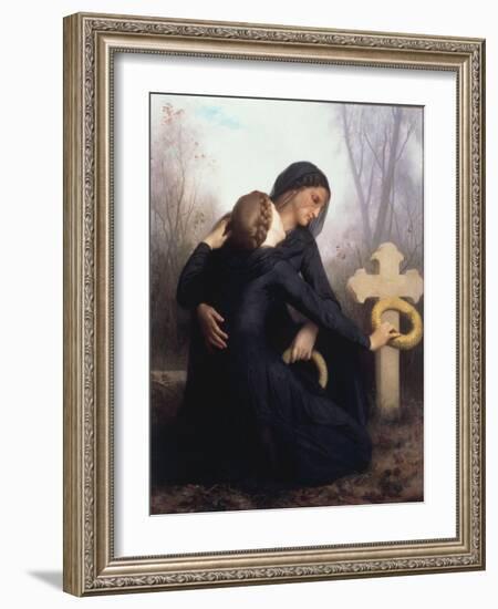 Le Jour Des Morts (All Soul's Day)-William Adolphe Bouguereau-Framed Giclee Print