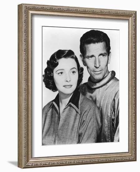 Le Jour ou la terre s'arreta THE DAY THE EARTH STOOD STILL by Robert Wise with Michael Rennie and P-null-Framed Photo