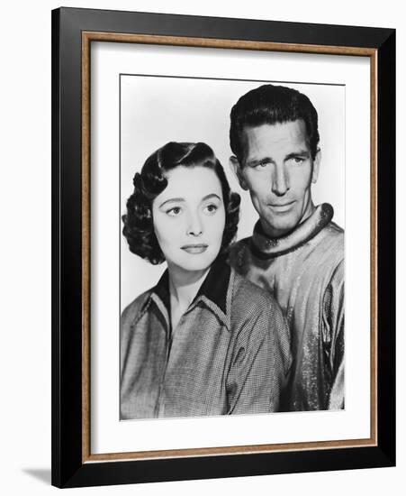 Le Jour ou la terre s'arreta THE DAY THE EARTH STOOD STILL by Robert Wise with Michael Rennie and P-null-Framed Photo