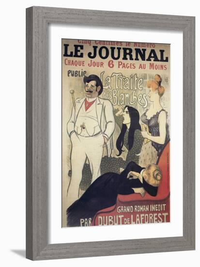 Le Journal, Poster, 1899-Theophile Alexandre Steinlen-Framed Giclee Print