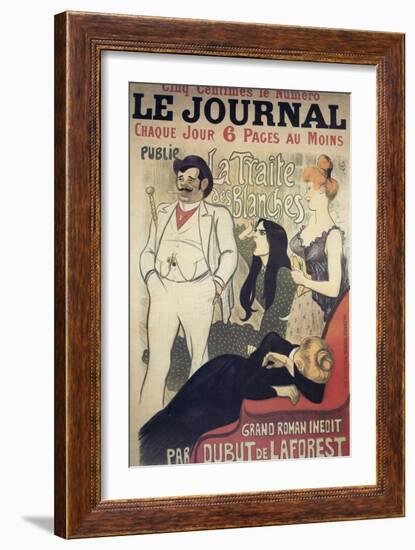 Le Journal, Poster, 1899-Theophile Alexandre Steinlen-Framed Giclee Print