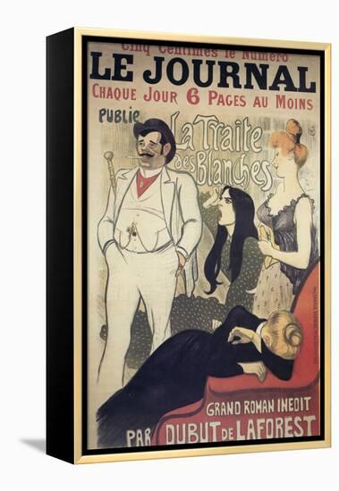 Le Journal, Poster, 1899-Theophile Alexandre Steinlen-Framed Premier Image Canvas