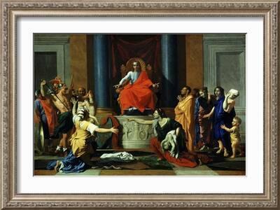 Le Jugement De Salomon (The Judgement of Solomon)' Giclee Print - Nicolas  Poussin | Art.com