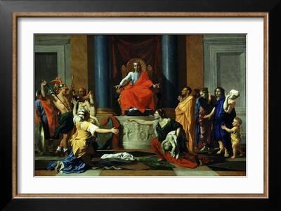 Le Jugement De Salomon (The Judgement of Solomon)' Giclee Print - Nicolas  Poussin | Art.com