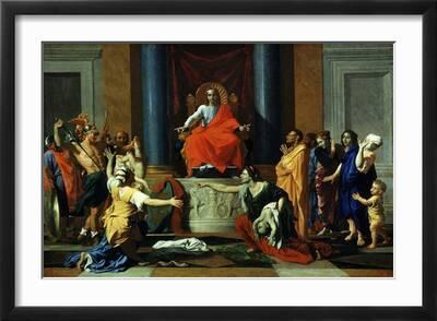 Le Jugement De Salomon (The Judgement of Solomon)' Giclee Print - Nicolas  Poussin | Art.com