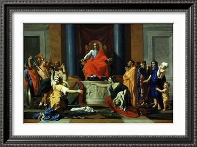 Le Jugement De Salomon (The Judgement of Solomon)' Giclee Print - Nicolas  Poussin | Art.com